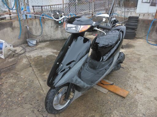 ⭐ホンダライブディオZXタイプ　AF35　黒　外装塗り替え黒でウイング付き　エンジン系ノーマル