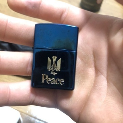ZIPPO オイルライター Peaceデザイン