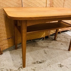 【売約済み】　unico　ウニコ　KURT　クルト　カフェテーブル　テーブル　センターテーブル　リビングテーブル　木製　