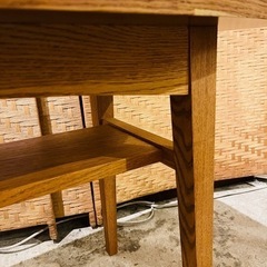 【売約済み】　unico　ウニコ　KURT　クルト　カフェテーブル　テーブル　センターテーブル　リビングテーブル　木製　