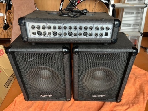 KPA-120 PAセット（新品と新品同様が有ります）キーボード、ボーカルのアンプ