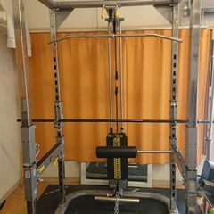 タフスタッフ製のパワーラック、ベンチその他フルセット 