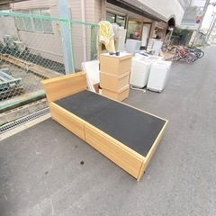 大阪市内配達設置無料 ?引き出しベッドセット??