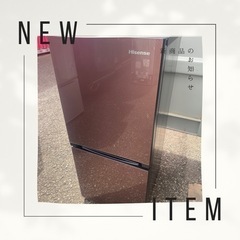 2017年製✨134L✨ Hisense  2ドア冷凍冷蔵庫✨ ...