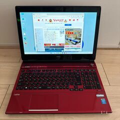 中古美品ノートパソコンNEC PC- GL255CGAZ/core i5 /8g