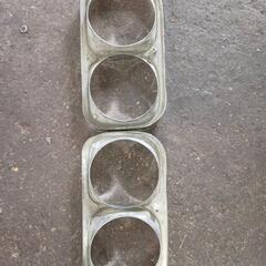 希少
130セドリック　極上メッキヘッドライトカバー！５０年以上前の部品です!