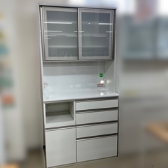 【ほぼ未使用・今年購入】食器棚　クラフトコガ　1200ディーノ　GM826