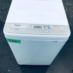 990番 パナソニック✨電気洗濯機✨NA-F60B11‼️