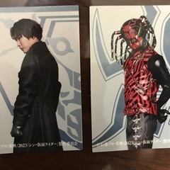 【取引中】シン仮面ライダー　カード2枚セット