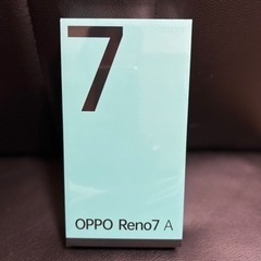 【新品未開封】OPPO Reno 7A Y!モバイル版　ドリームブルー