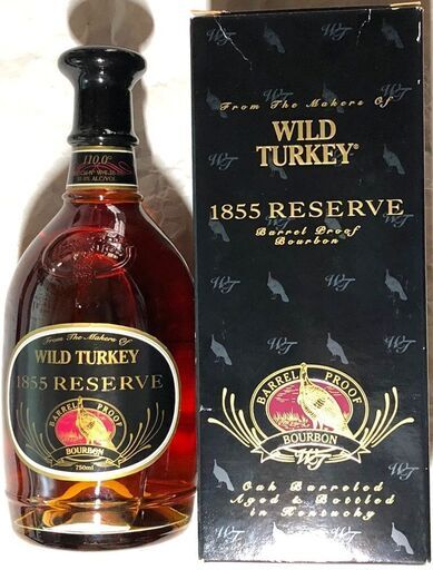ウイスキー WILD TURKEY BARREL PROOF1855 750ml 54.8% WILD TURKEY RARE BREED BARREL PROOF 54,2% BATCH W-T-01-99