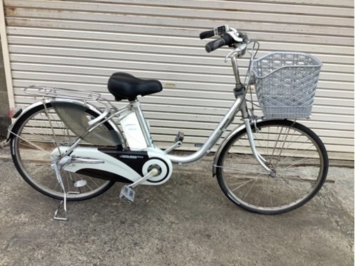 6 パナソニック新機種電動アシスト自転車viviDX26インチシルバー