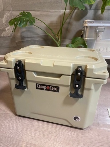 キャンプゼロ クーラーボックス 20L CAMPZERO ベージュ色