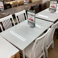 KC-47【新入荷 アウトレット】ダイニング5点セット 白