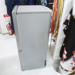 高年式 冷蔵庫 126L 2022年製 AQUA AQR-13M(S) シルバー 2ドア 右