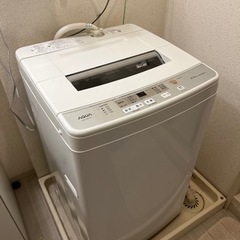 洗濯機　アクア　2020年製　6kg