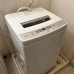洗濯機 アクア 2020年製 6kg