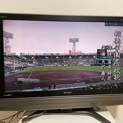 42インチ液晶テレビ＋テレビ台　AQUOS LC-42GX1W  