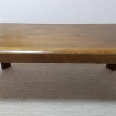 カリモク　木製ローテーブル