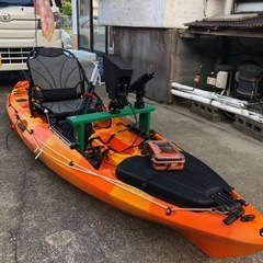 10ftカヤック 魚探付き カヤックフィッシング