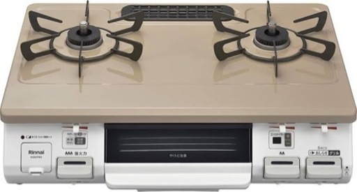 【商談済】rinnai ２口ガスコンロ