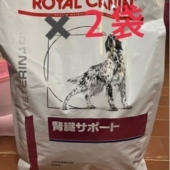 【ネット決済・配送可】ロイヤルカナン腎臓サポート犬3キロ×2袋