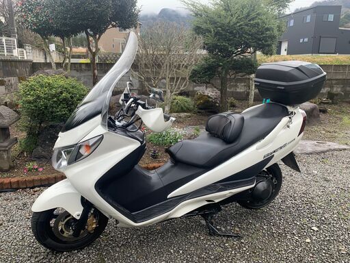 綺麗です！　スカイウェイブ250cc（CJ43A）ETC・テールボックス・BEAMSマフラー付　走行20730km