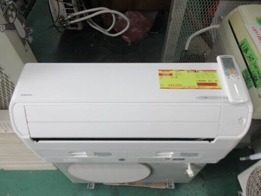 K04144　コロナ　中古エアコン　主に14畳用　冷房能力　4.0KW ／ 暖房能力　5.0KW