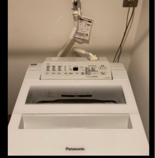 令和3年製Panasonic 洗濯乾燥機7.0kg  泡洗浄