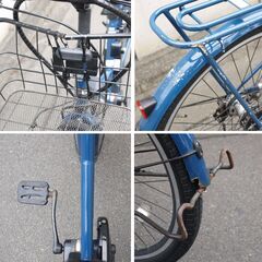 【ジモ取引終了3/26】≪ZT411ジ限≫ NEOSAGE-e/ネオサージュe 電動アシスト自転車 X-NEE736 NV/ネイビー 27型 初回購入2019年（令和元年） 充電器付属/予備バッテリー付属 難あり/要メンテナンス 現状品 ジモ取引終了3/26】≪ZT411ジ限≫ NEOSAGE-e/ネオサージュe 電動