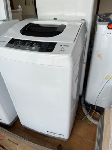 洗濯機　日立2016年製　容量5kg