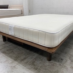 愛品館 江戸川店】MUJI（無印良品）セミダブルベッド ID:153-018523-007