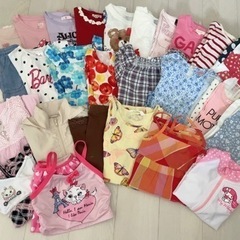 【 受け渡し済 】子供服 まとめ売り 110 女の子 28着 春夏服