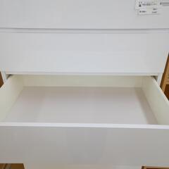 ☆ジモティ割あり☆ チェスト 白 H180×D60×W80 クリーニング済み OJ087