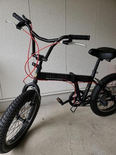 キャプテンスタッグ　ワイルダー　　BMX風折り畳み自転車