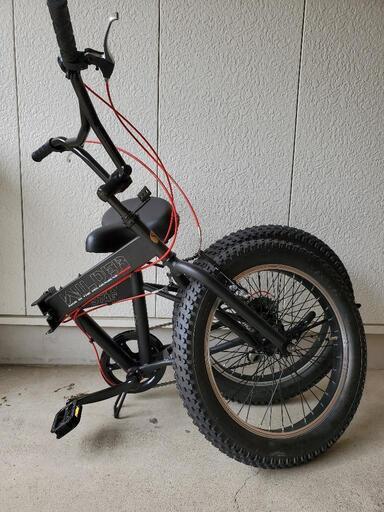 キャプテンスタッグ　ワイルダー　　BMX風折り畳み自転車