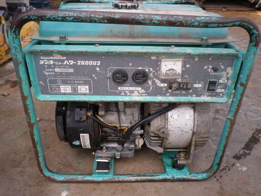 デンヨー2.6kVA発電機