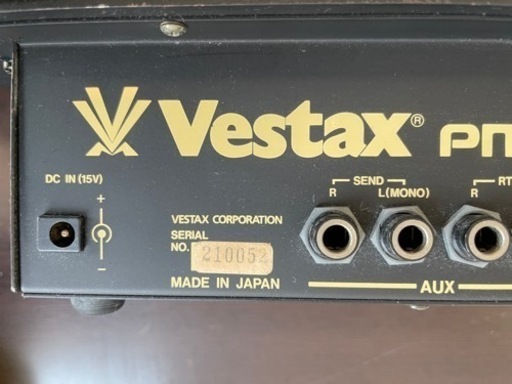 名機 ビンテージVESTAX PMC-26 後期 ジャンク 1022 VESTAX PMC-26 DJ