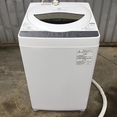 洗濯機　東芝　5㎏　2019年