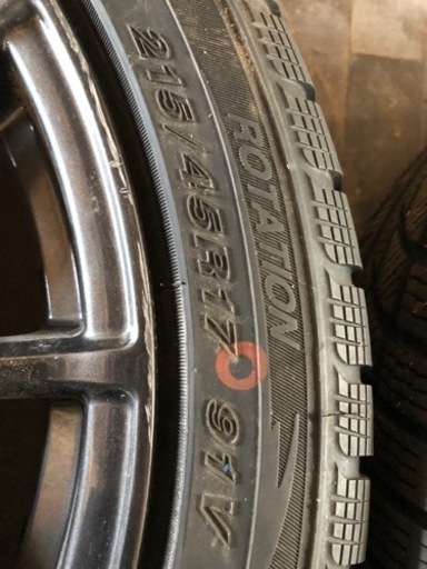 タイヤ21545R17レガシィ TA-BP5