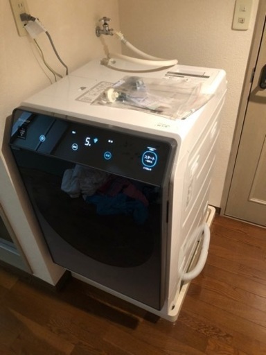 【美品】SHARP ES-W112 ドラム式洗濯乾燥機