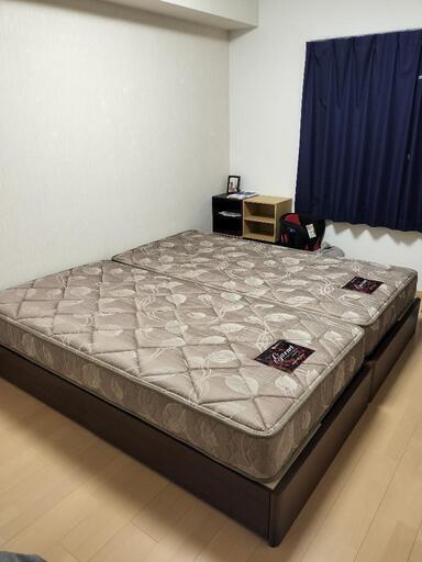 【尼崎市・西宮市・伊丹市お住まいの方限定】シングルベッド１台　ガーネット日本製