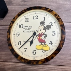 ミッキーマウス　レトロ　時計