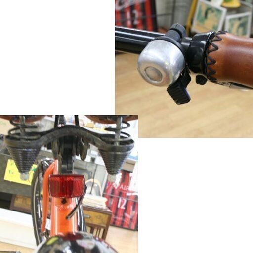 サウスベイバイシクル ビーチクルーザー 自転車 26インチ ブラック×オレンジ SBB SOUTH BAY BICYCLE 札幌市 清田区 平岡