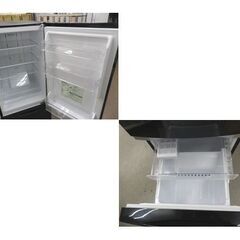 西岡店 冷蔵庫 153Ⅼ 2ドア 2017年製 東芝 GR-M15BS ブラック 100Ⅼクラス