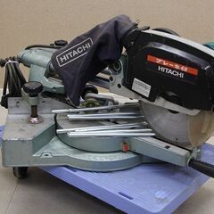 1日間だけ特価！】HITACHI スライド丸のこ クロスカットソー実働品！