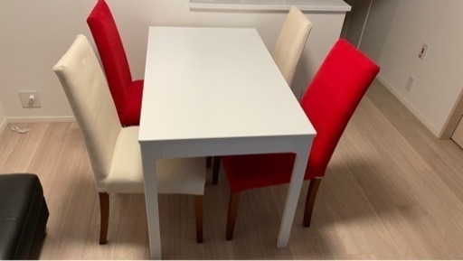 美品] ダイニングセット (テーブル伸長2→4人掛け) 【公式通販】