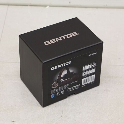 GENTOS ジェントス LED ヘッドライト Gシリーズ 充電式 GH-200RG (HD1574anxY)