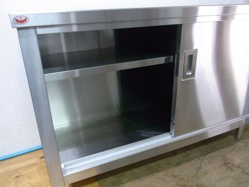 マルゼン キャビネット調理台 1200×450×800 中古 業務用 - その他