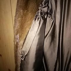 ミンクの毛皮ロングコート